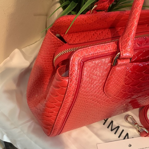 Brahmin Calimero Collection Small Finley Satchel Bag - Picture 5 of 16